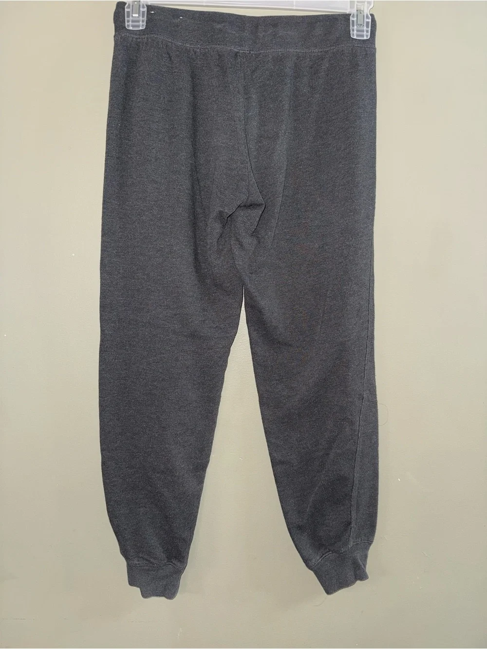 Aeropostale Charcoal Sweatpants with Pink 'A NY 1987' Graphic